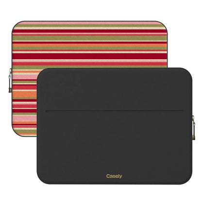 Citrus Stripes | Poolside Print Laptop Case