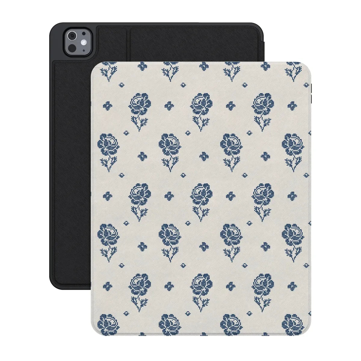 Seaside Stitch | Vintage Roses iPad Case