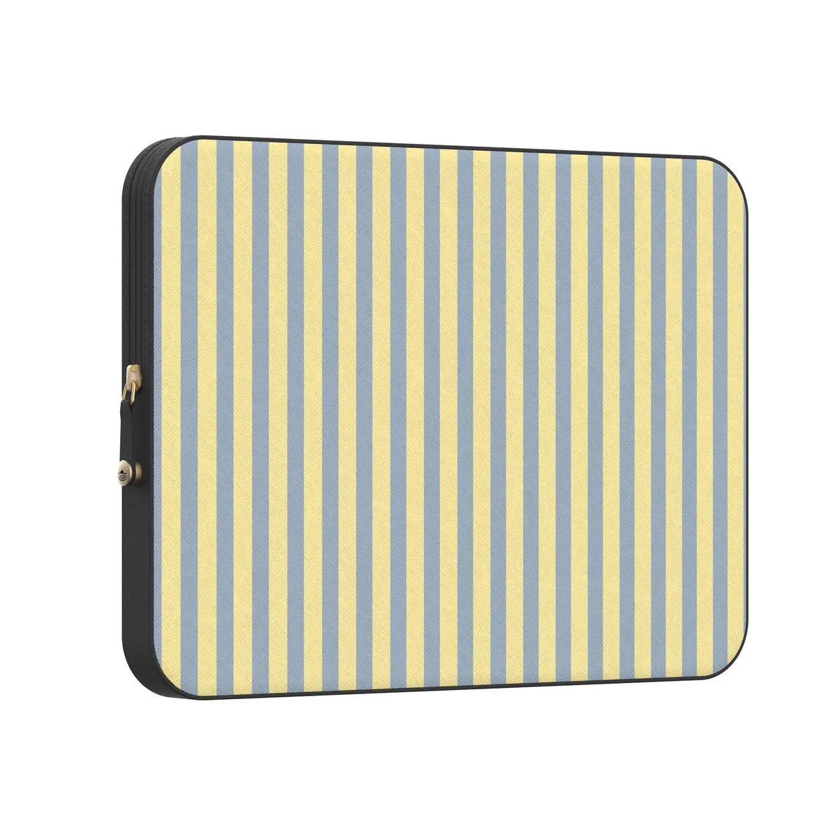 Coastline Stripes | Blue & Yellow Laptop Case