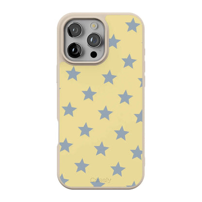 Shine Bright | Butter Yellow Stars Case - iPhone 16 Pro