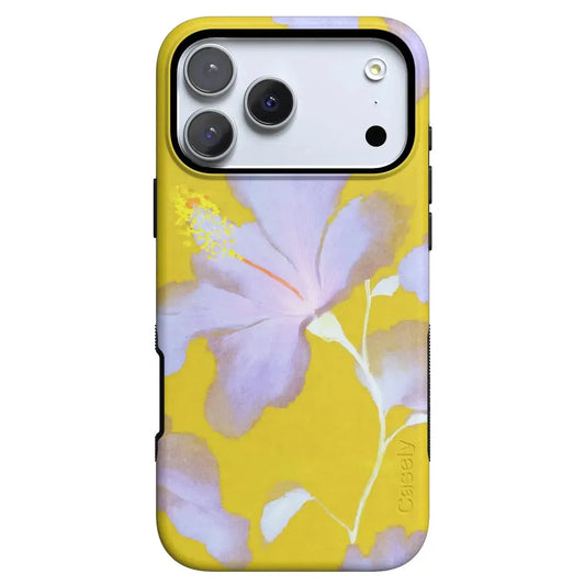 Hisbiscus Haze | Painted Floral Case - iPhone 17 Pro