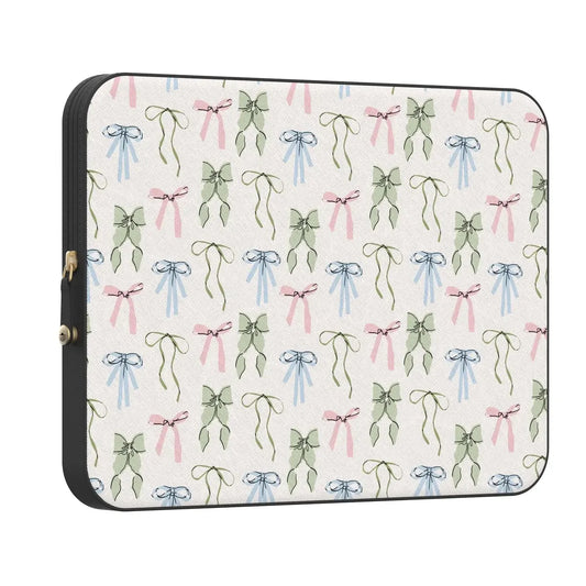 Whimsy Girlie | Pastel Bows Laptop Case