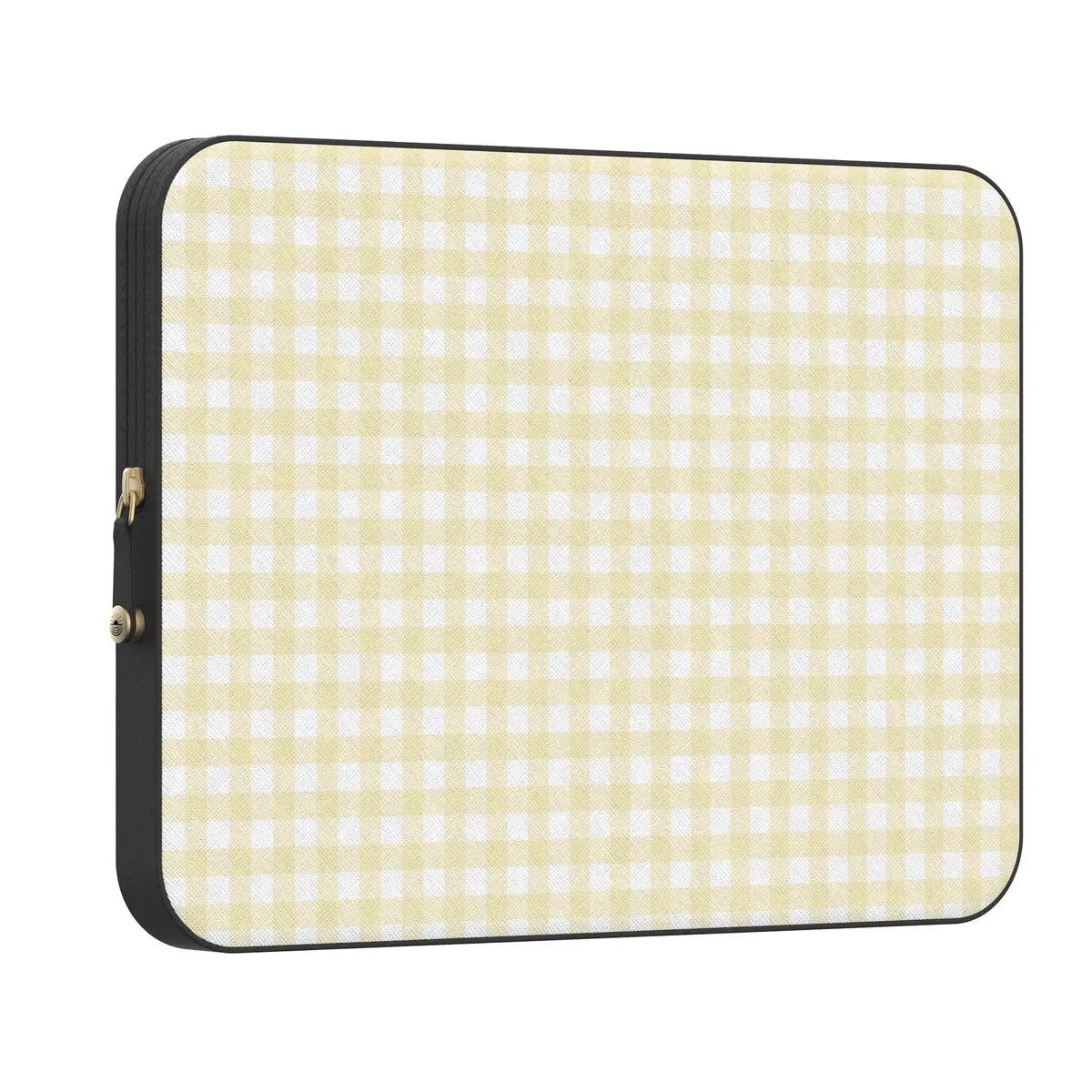 Pastel Picnic | Yellow Gingham Laptop Case