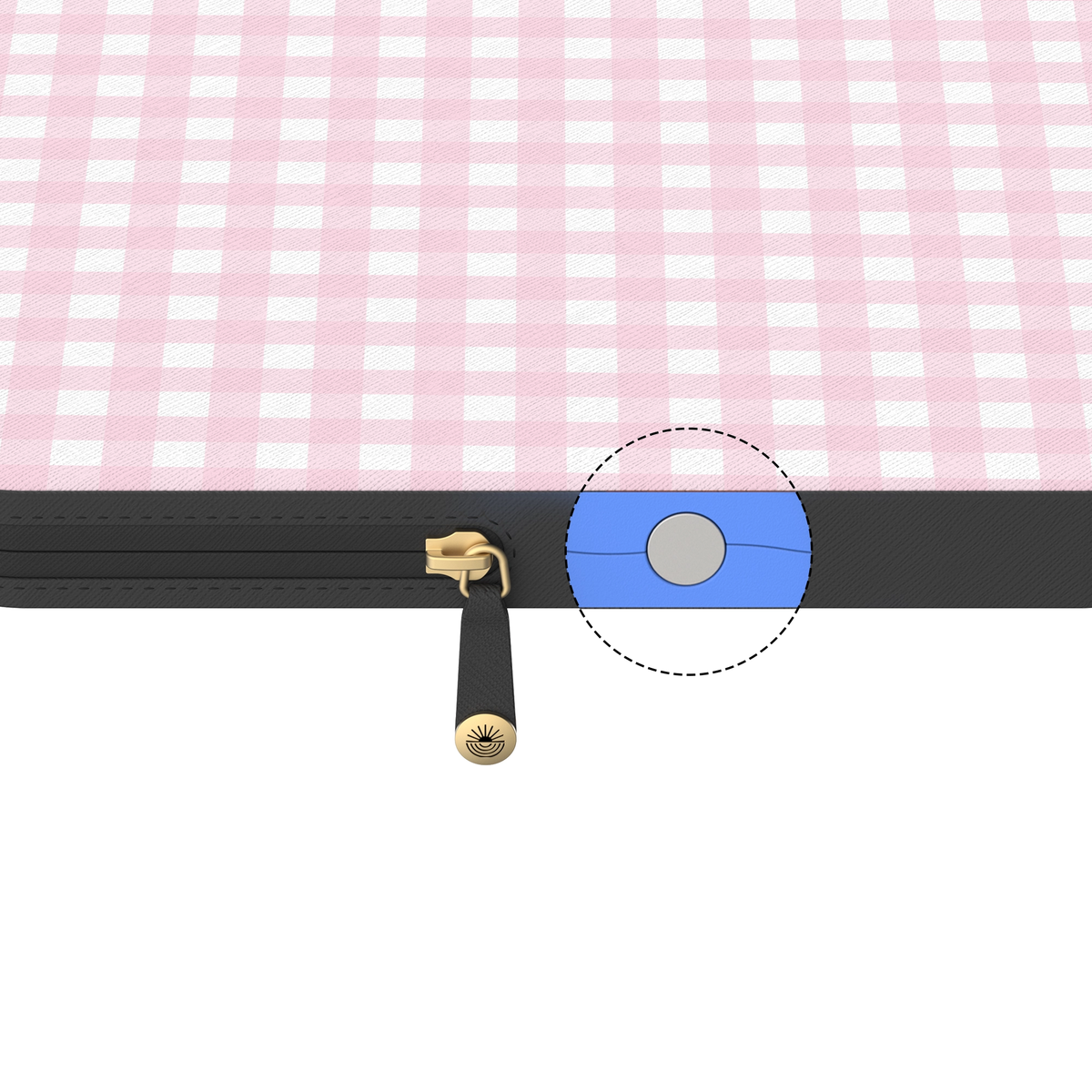 Pink Plaid | Sunday Best Laptop Case