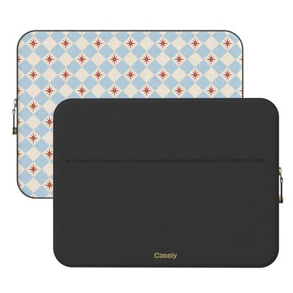 Chelsea Checker | Starlight Tiles Laptop Case