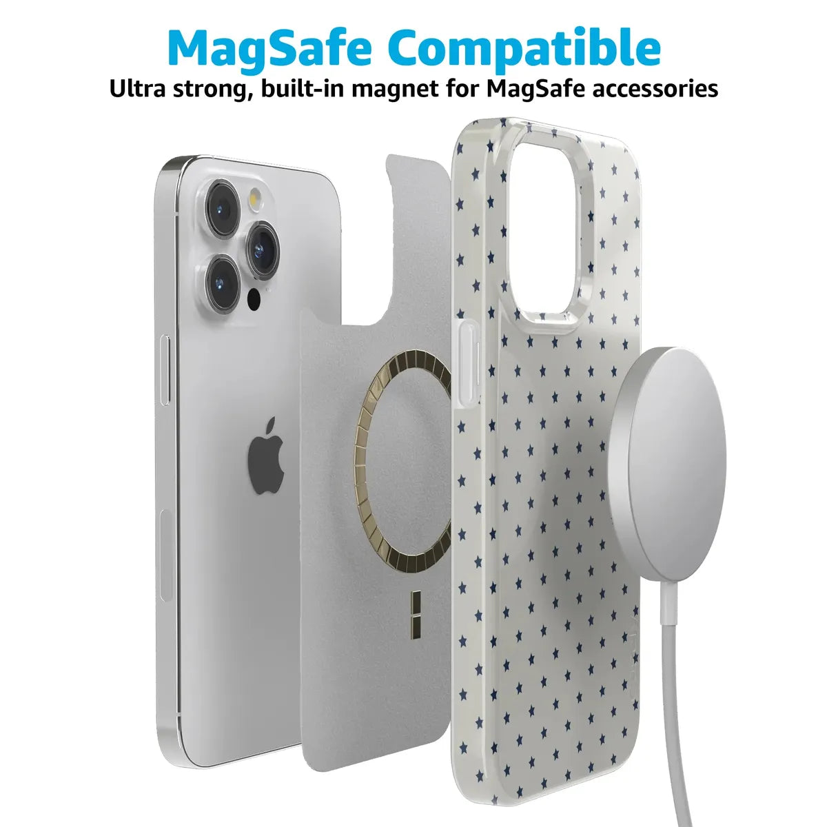 Tiny Stars | Blue & White Case