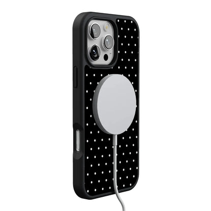 On the Dot | White Polka Dot Case