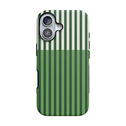 Fairway Stripes | Clubhouse Case - iPhone 16