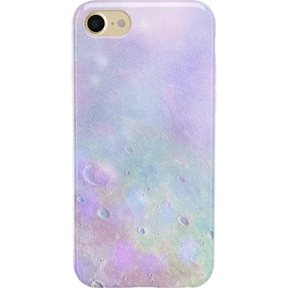 Over the Moon | Pastel Marble Moon Case iPhone Case get.casely Classic iPhone 6/7/8