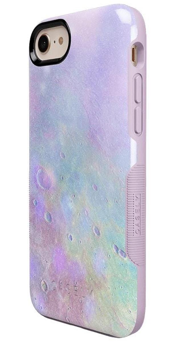 Over the Moon | Pastel Marble Moon Case iPhone Case get.casely