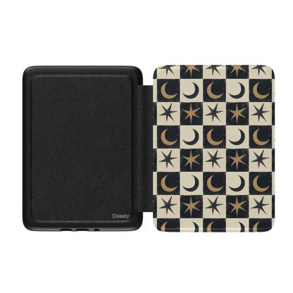 Mystic Moonstar | Black Celestial Kindle Case