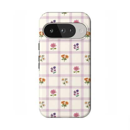 Meadow Check | Floral Gingham Case