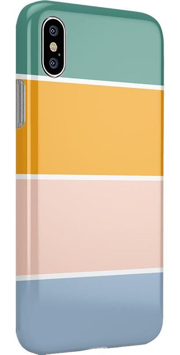 Paint The Town | Colorblock Stripes Case iPhone Case get.casely