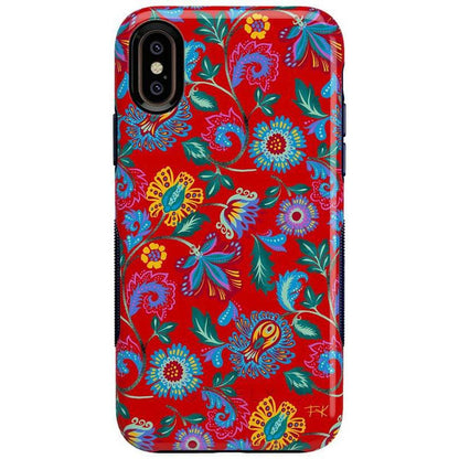 Painted Flowers | Frida Kahlo Floral Case iPhone Case get.casely Bold iPhone XS Max