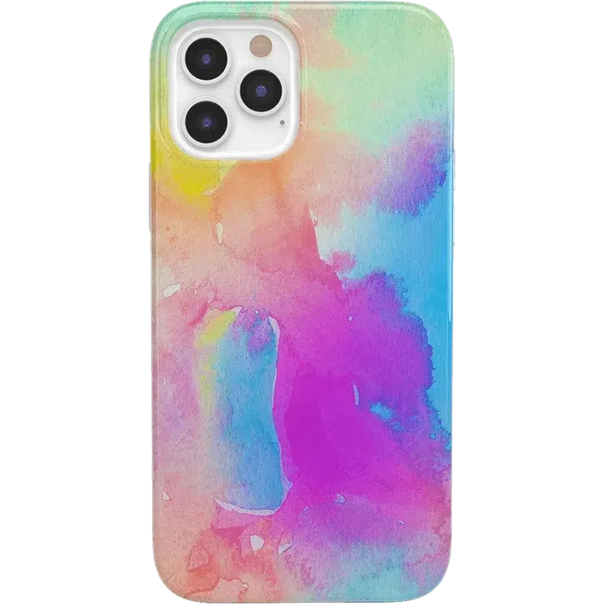 Painting in Pastels | Rainbow Watercolor Case iPhone Case get.casely Classic iPhone 12 Pro
