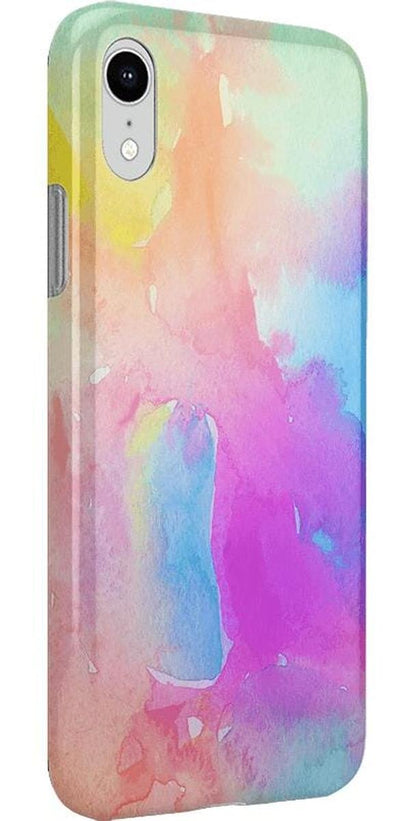 Painting in Pastels | Rainbow Watercolor Case iPhone Case get.casely