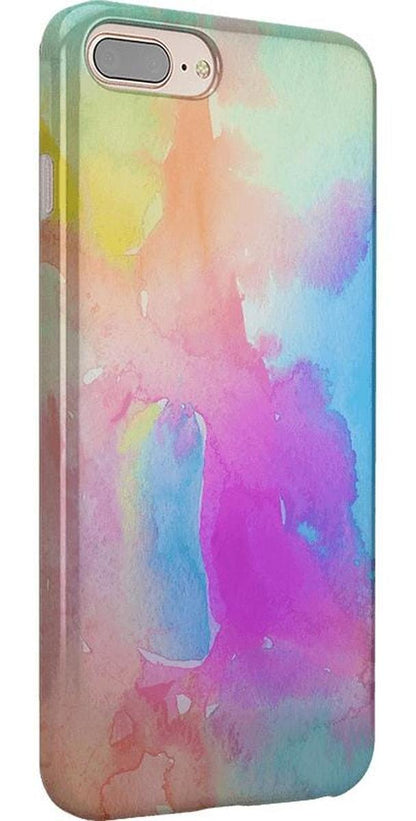 Painting in Pastels | Rainbow Watercolor Case iPhone Case get.casely