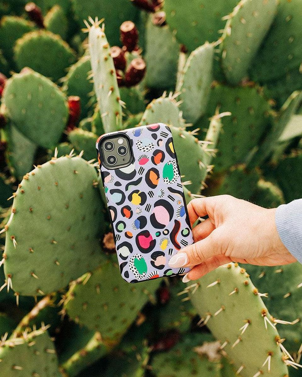 Party Animal | Rainbow Leopard Print Case iPhone Case get.casely