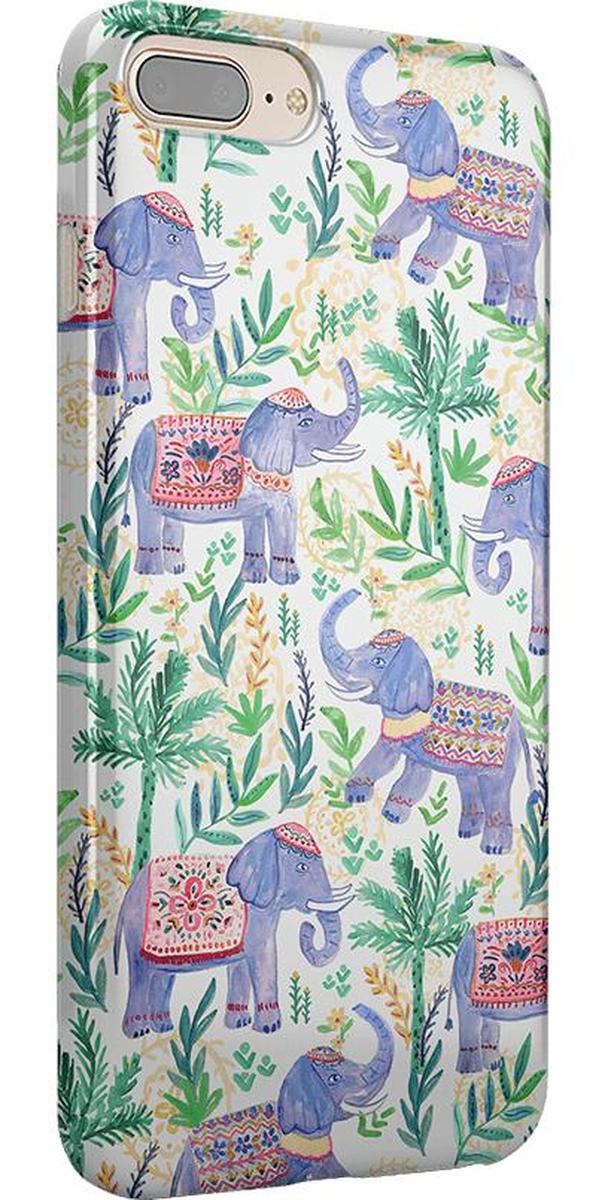 Pastel Gardens | Watercolor Elephant Floral Case iPhone Case get.casely