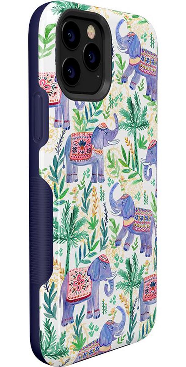 Pastel Gardens | Watercolor Elephant Floral Case iPhone Case get.casely