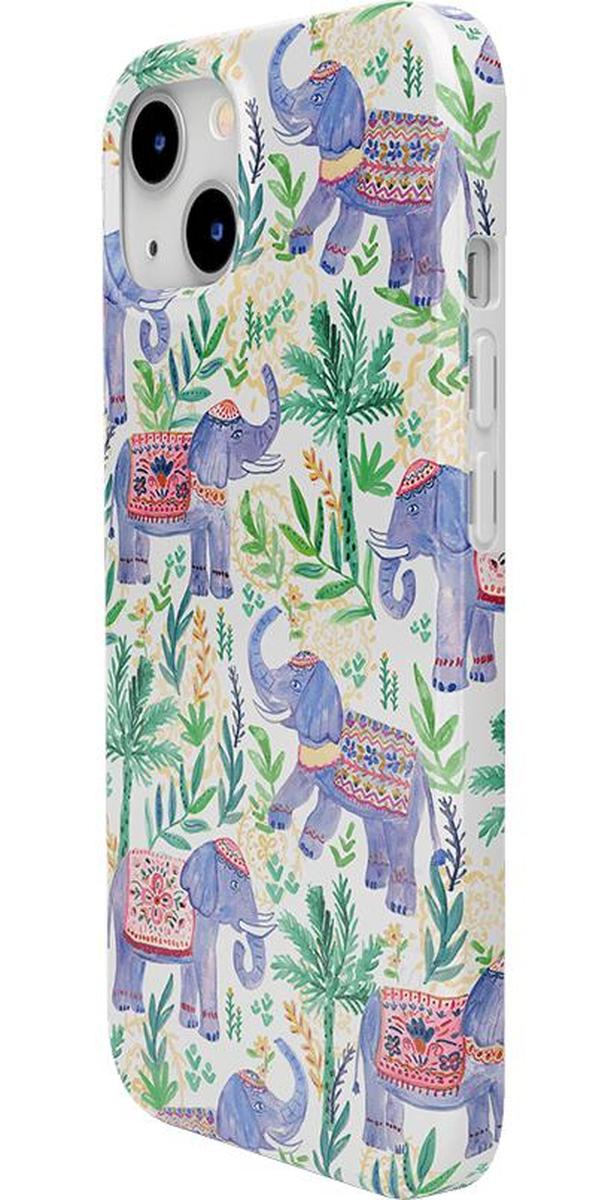 Pastel Gardens | Watercolor Elephant Floral Case iPhone Case get.casely