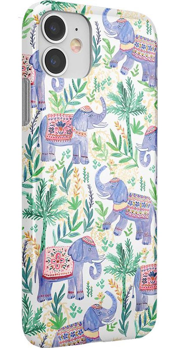 Pastel Gardens | Watercolor Elephant Floral Case iPhone Case get.casely