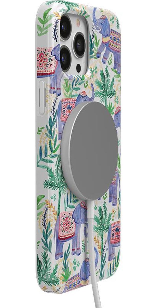 Pastel Gardens | Watercolor Elephant Floral Case iPhone Case get.casely
