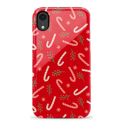 Peppermint Kiss | Candy Cane Case Phone Case Casetry Essential iPhone XR