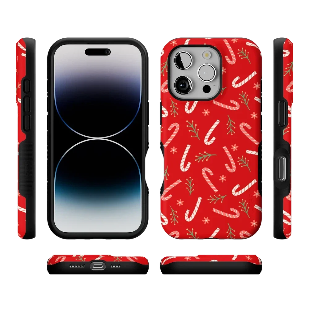 Peppermint Kiss | Candy Cane Case Phone Case Casetry
