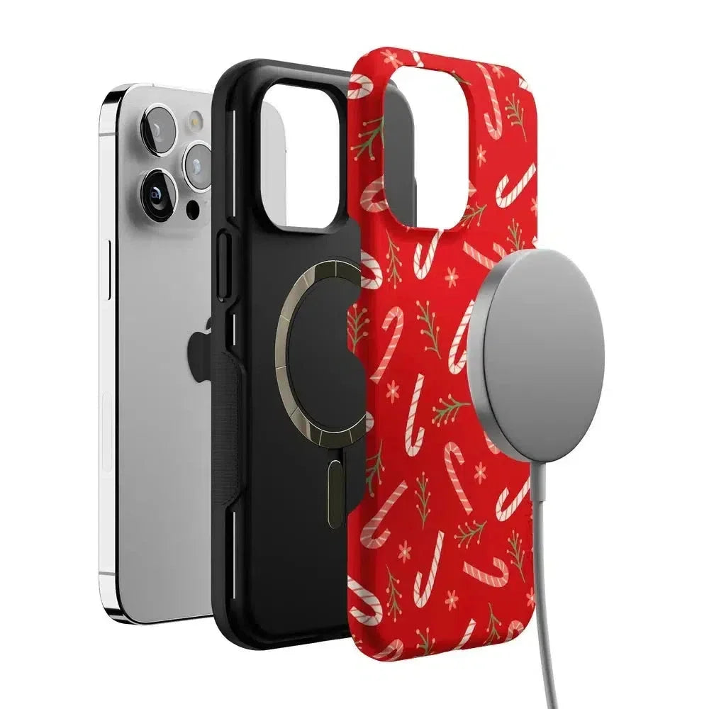 Peppermint Kiss | Candy Cane Case Phone Case Casetry