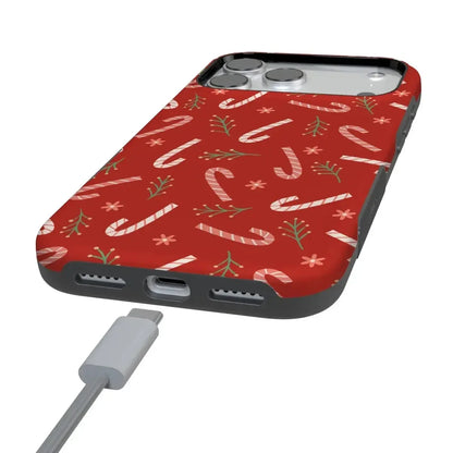 Peppermint Kiss | Candy Cane Case Phone Case Casetry