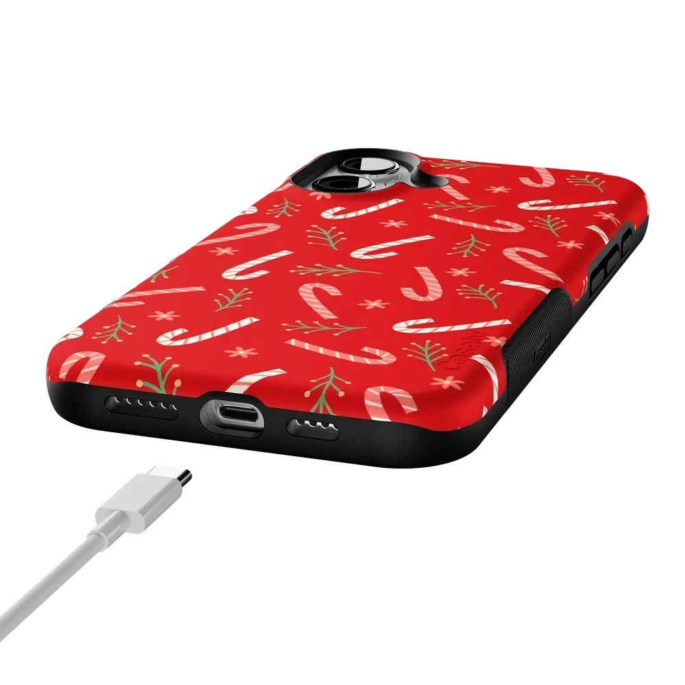 Peppermint Kiss | Candy Cane Case Phone Case Casetry