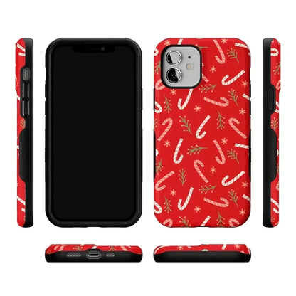 Peppermint Kiss | Candy Cane Case Phone Case Casetry
