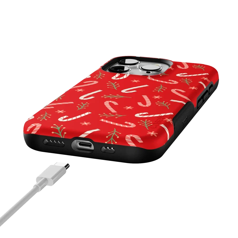 Peppermint Kiss | Candy Cane Case Phone Case Casetry