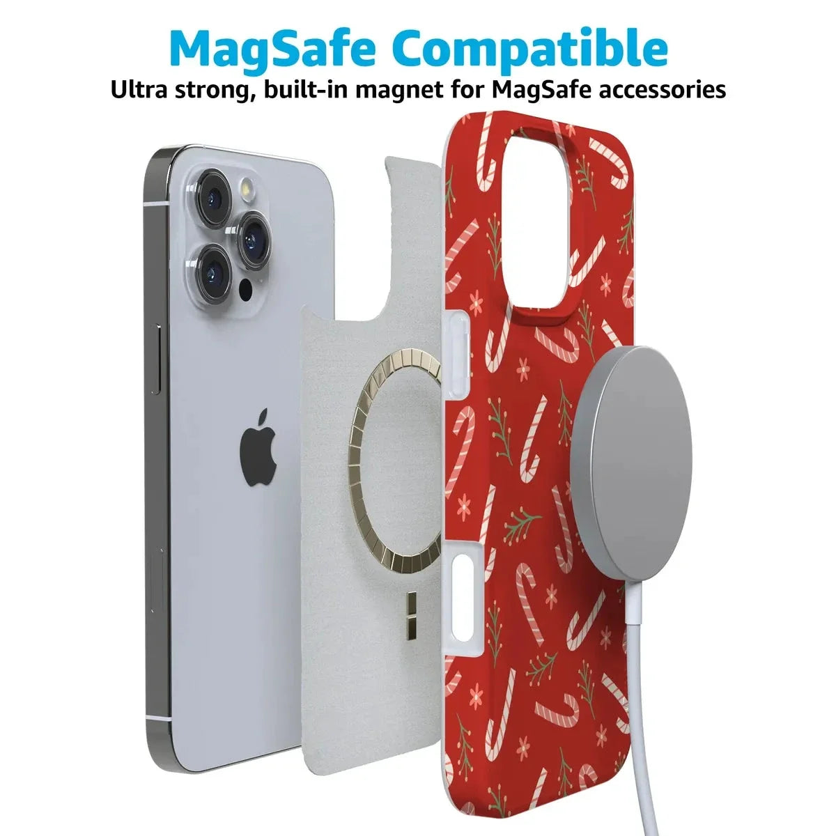Peppermint Kiss | Candy Cane Case Phone Case Casetry