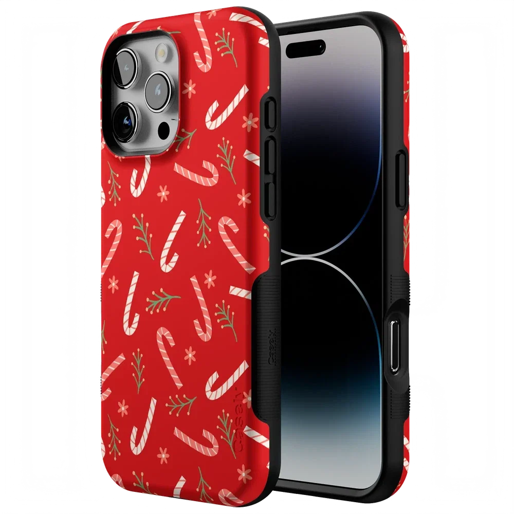 Peppermint Kiss | Candy Cane Case Phone Case Casetry