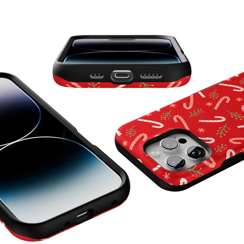 Peppermint Kiss | Candy Cane Case Phone Case Casetry