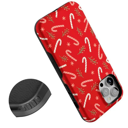 Peppermint Kiss | Candy Cane Case Phone Case Casetry