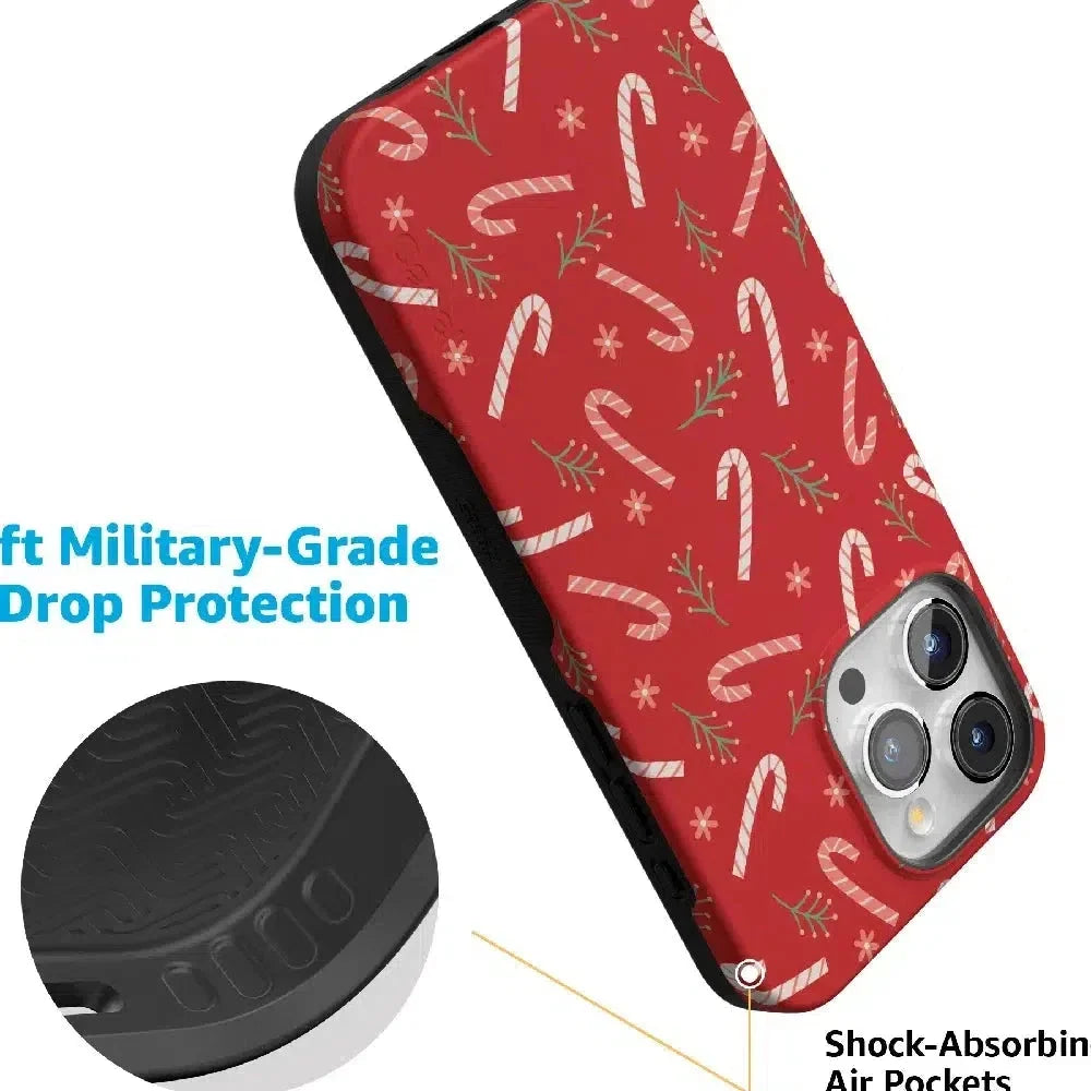 Peppermint Kiss | Candy Cane Case Phone Case Casetry