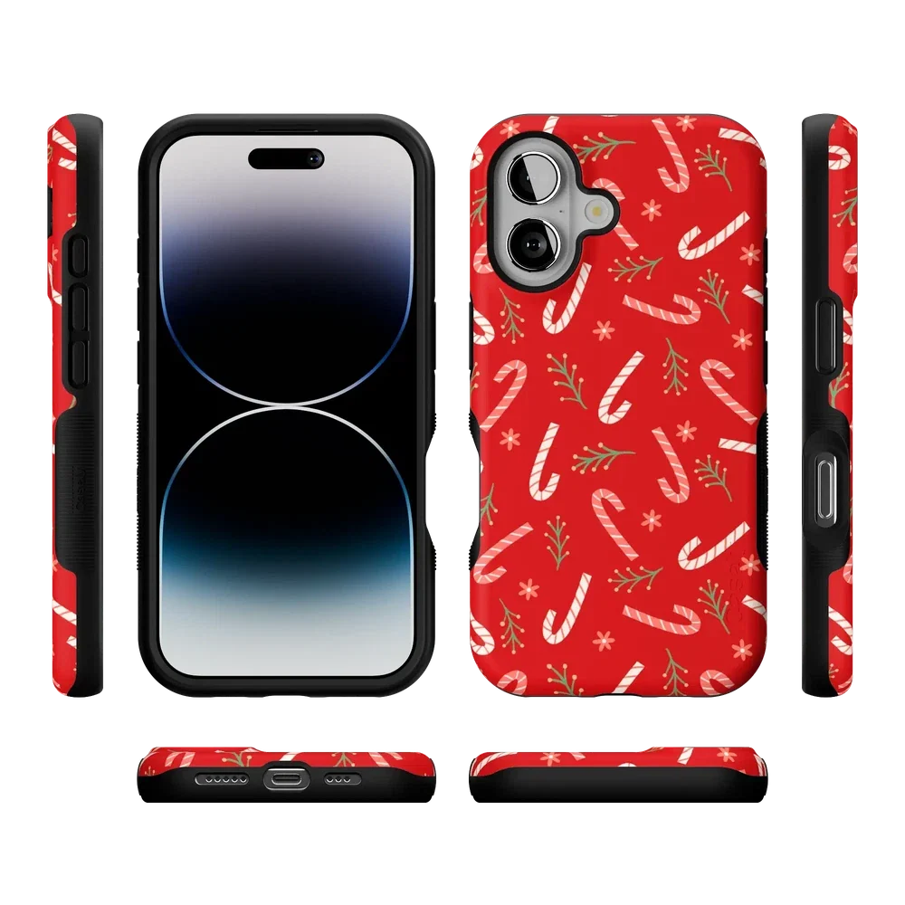 Peppermint Kiss | Candy Cane Case Phone Case Casetry