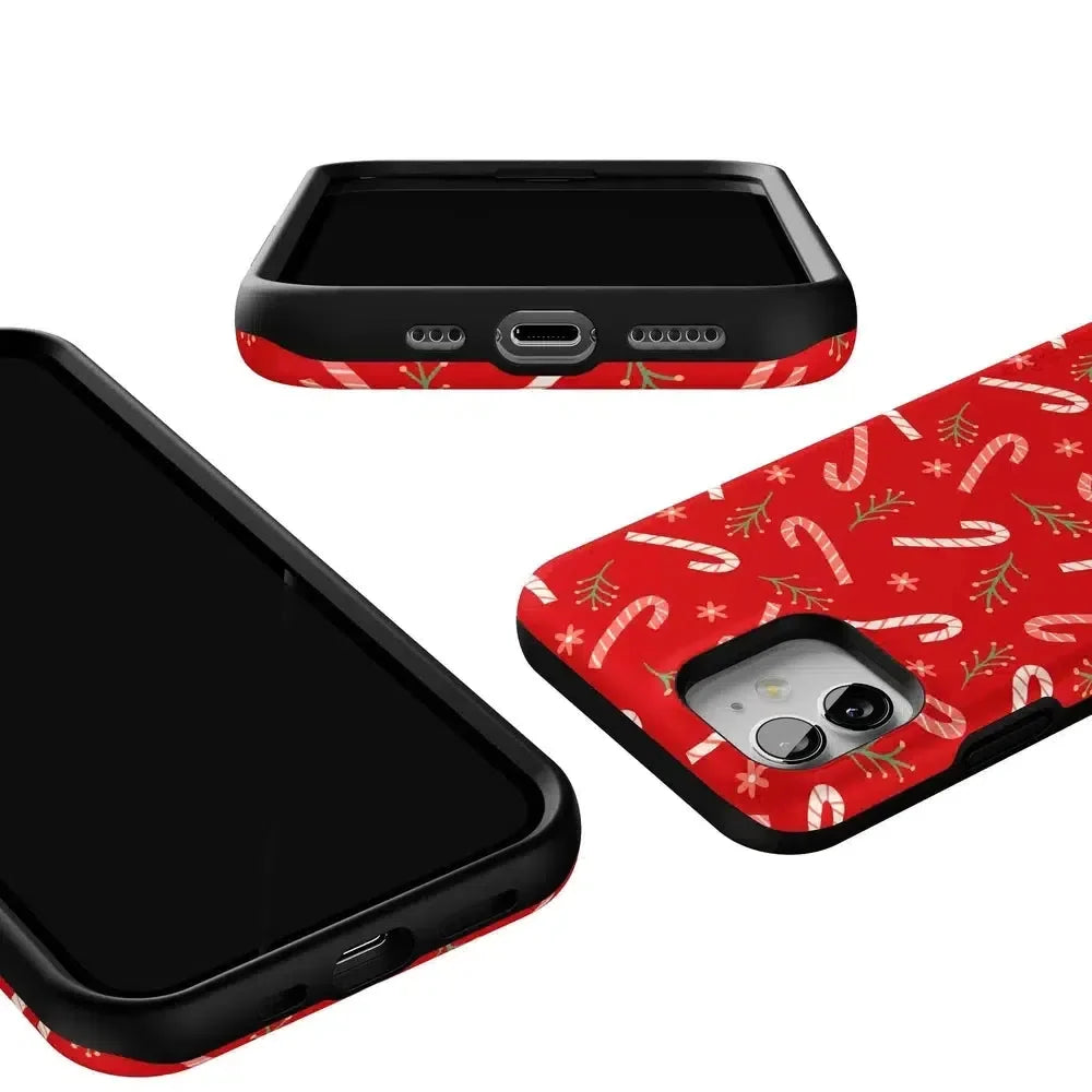 Peppermint Kiss | Candy Cane Case Phone Case Casetry