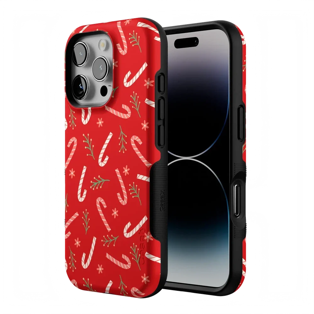 Peppermint Kiss | Candy Cane Case Phone Case Casetry