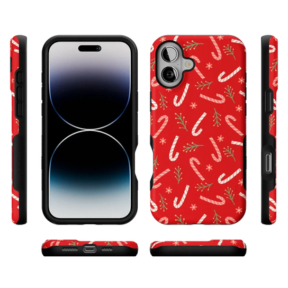 Peppermint Kiss | Candy Cane Case Phone Case Casetry