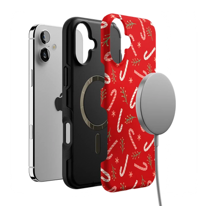 Peppermint Kiss | Candy Cane Case Phone Case Casetry