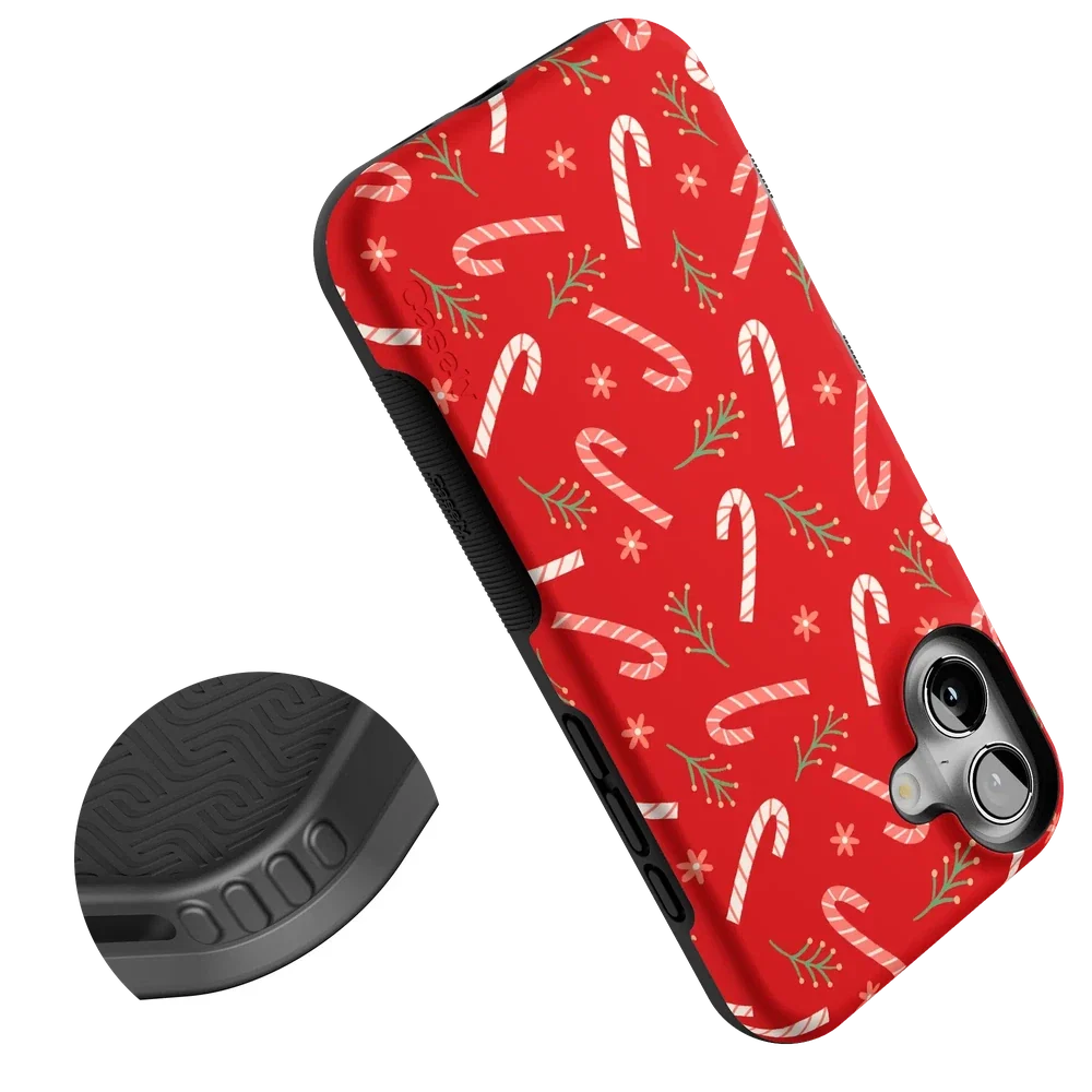 Peppermint Kiss | Candy Cane Case Phone Case Casetry