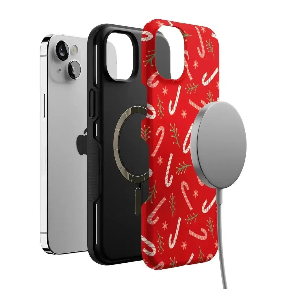 Peppermint Kiss | Candy Cane Case Phone Case Casetry