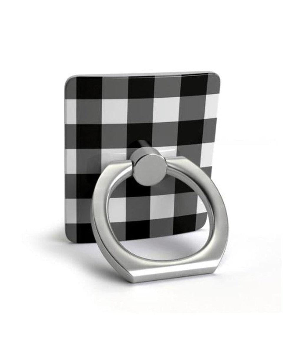 Phone Ring SHOPSTORM_HIDDEN_PRODUCT Casely Club Check Me Out | Checkerboard Phone Ring