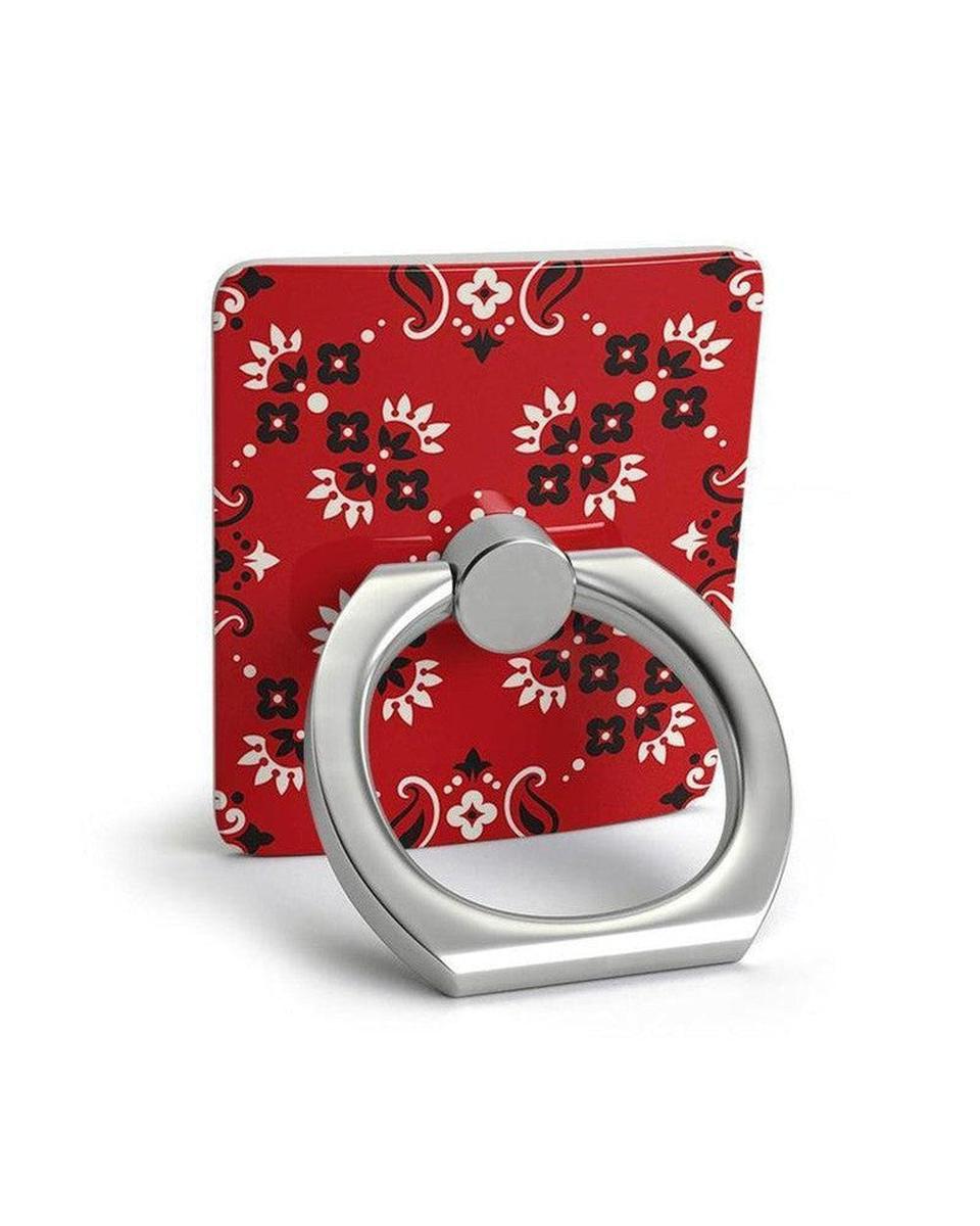Phone Ring SHOPSTORM_HIDDEN_PRODUCT Casely Club I'm with the Band | Red Bandana Print Phone Ring