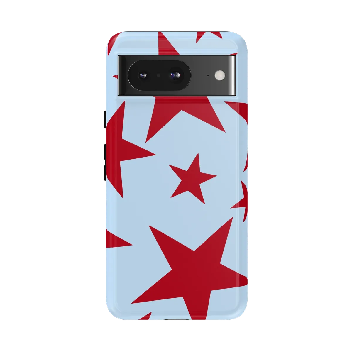 Stars Align | Blue & Red Stars Case - Google Pixel 8