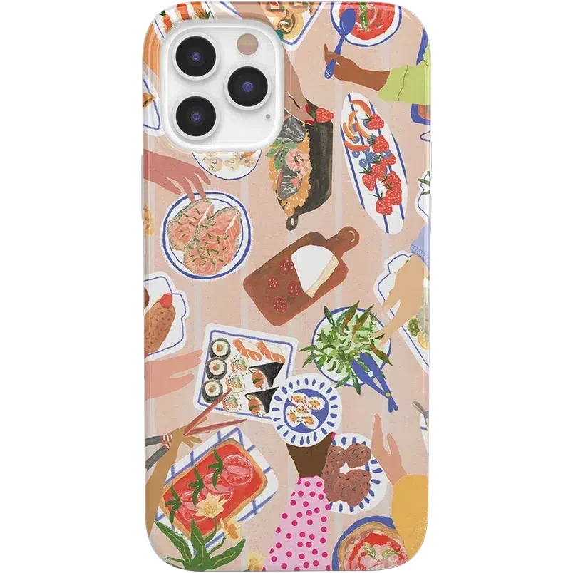 Picnic Party | Painted Collage Case iPhone Case get.casely Classic iPhone 12 Pro Max